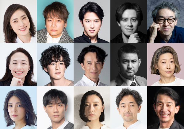 新宿発8時15分　全キャスト組み写真